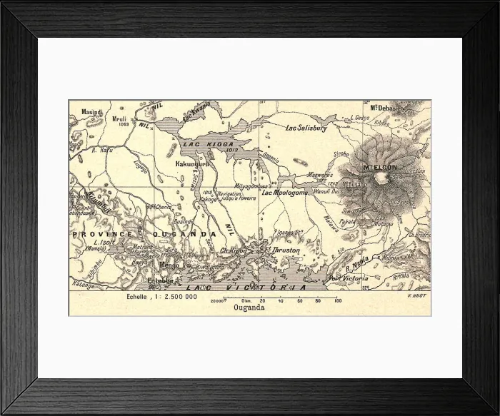 Framed Print : Ouganda: Le Nord-Est Africain, 1914. Creator: Unknown Framed Print : Ouganda: Le Nord-Est Africain, 1914. Creator: Unknown