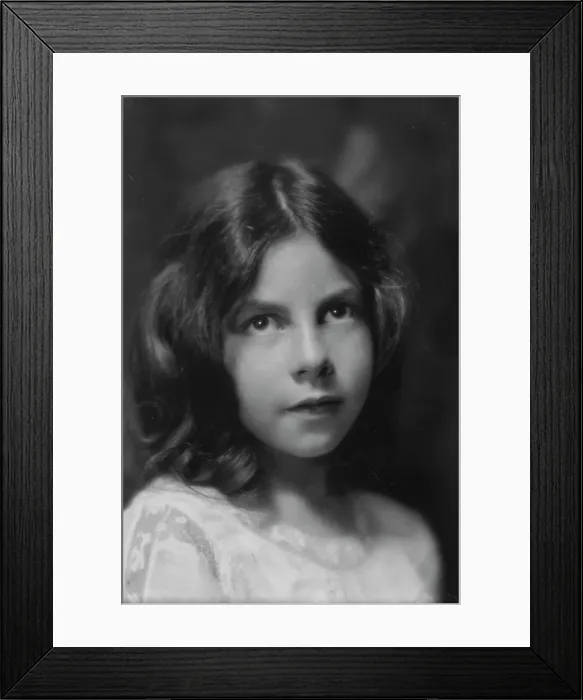Framed Print : Bush, Peggy, Miss, portrait photograph, 1914 Aug. 18. Creator: Arnold Genthe Framed Print : Bush, Peggy, Miss, portrait photograph, 1914 Aug. 18. Creator: Arnold Genthe