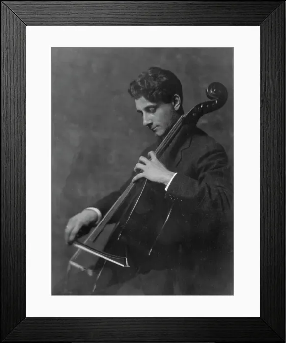 Framed Print : Peula, Michael, Mr. portrait photograph, 1916. Creator: Arnold Genthe