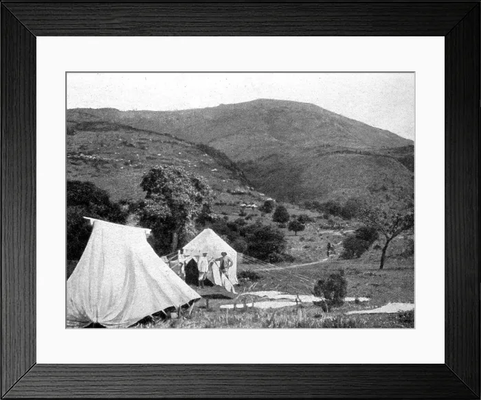 Framed Print : Une vue des montagnes de l'Abyssinie; Le Nord-Est Africain, 1914. Creator: Charles Chusseau-Flaviens Framed Print : Une vue des montagnes de l'Abyssinie; Le Nord-Est Africain, 1914. Creator: Charles Chusseau-Flaviens