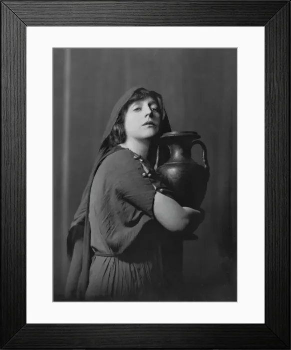 Framed Print : Anglin, Margaret, Miss, in costume, between 1910 and 1925. Creator: Arnold Genthe Framed Print : Anglin, Margaret, Miss, in costume, between 1910 and 1925. Creator: Arnold Genthe