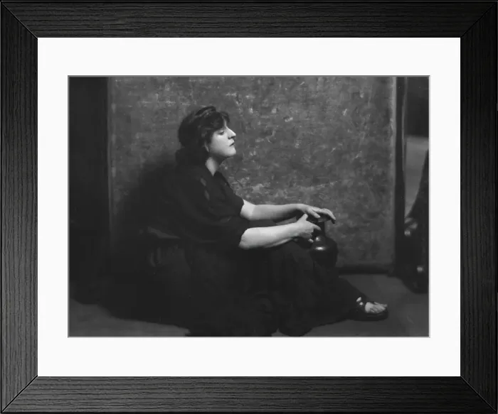 Framed Print : Anglin, Margaret, Miss, in costume, between 1910 and 1925. Creator: Arnold Genthe Framed Print : Anglin, Margaret, Miss, in costume, between 1910 and 1925. Creator: Arnold Genthe