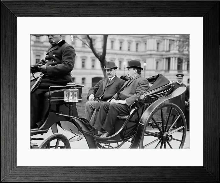 Framed Print : David Franklin Houston, Secretary of Agriculture, Left, with Attorney General McReynolds, 1914. Creator: Harris & Ewing. David Franklin Houston, Secretary of Agriculture, Left, with Attorney General McReynolds, 1914. Creator: Harris & Ewing Framed Print : David Franklin Houston, Secretary of Agriculture, Left, with Attorney General McReynolds, 1914. Creator: Harris & Ewing. David Franklin Houston, Secretary of Agriculture, Left, with Attorney General McReynolds, 1914. Creator: Harris & Ewing