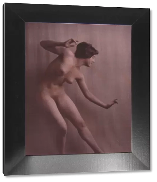 Nude dancer, between 1906 and 1942. Creator: Arnold Genthe