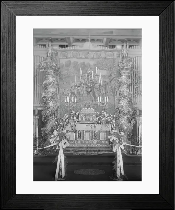 Framed Print : Breese wedding, portrait photograph, 1915. Creator: Arnold Genthe Framed Print : Breese wedding, portrait photograph, 1915. Creator: Arnold Genthe