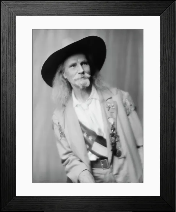 Framed Print : Crawford, Jack, Captain, in costume, 1915 Oct. 13. Creator: Arnold Genthe Framed Print : Crawford, Jack, Captain, in costume, 1915 Oct. 13. Creator: Arnold Genthe