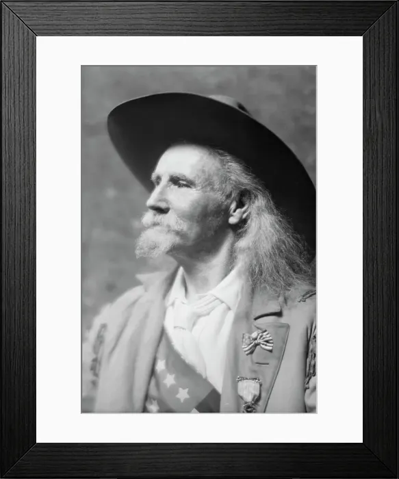 Framed Print : Crawford, Jack, Captain, in costume, 1915 Oct. 13. Creator: Arnold Genthe Framed Print : Crawford, Jack, Captain, in costume, 1915 Oct. 13. Creator: Arnold Genthe