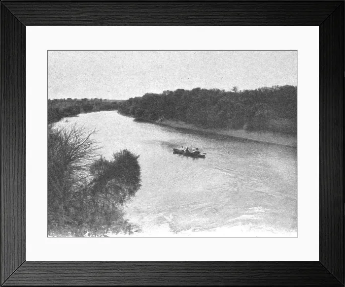 Framed Print : Le Vaalschriver a Kroonstadt; Afrique Australe, 1914. Creator: Unknown Framed Print : Le Vaalschriver a Kroonstadt; Afrique Australe, 1914. Creator: Unknown