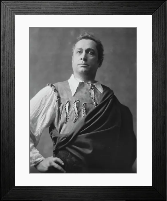 Framed Print : Duncan, Augustin, Mr. in costume, between 1915 and 1921. Creator: Arnold Genthe Framed Print : Duncan, Augustin, Mr. in costume, between 1915 and 1921. Creator: Arnold Genthe