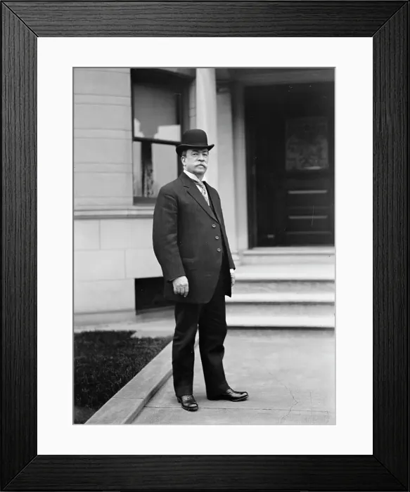 Framed Print : David Jane [sic] Hill, 1913. Creator: Harris & Ewing. David Jane [sic] Hill, 1913. Creator: Harris & Ewing