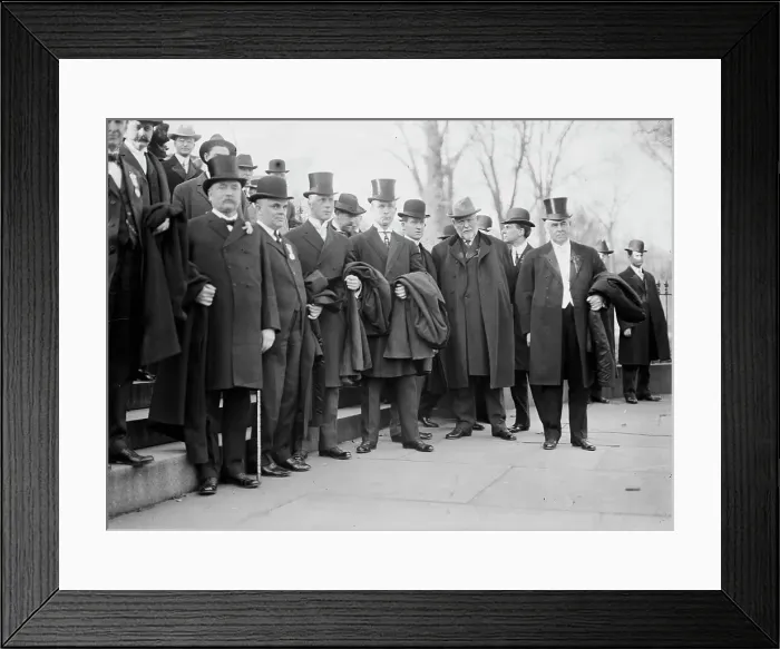 Framed Print : William F. Gude of D.C. Governors of States, 1911. Creator: Harris & Ewing. William F. Gude of D.C. Governors of States, 1911. Creator: Harris & Ewing Framed Print : William F. Gude of D.C. Governors of States, 1911. Creator: Harris & Ewing. William F. Gude of D.C. Governors of States, 1911. Creator: Harris & Ewing