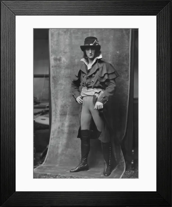 Framed Print : Tellegen, Louis, Mr. in costume, between 1913 and 1942. Creator: Arnold Genthe Framed Print : Tellegen, Louis, Mr. in costume, between 1913 and 1942. Creator: Arnold Genthe