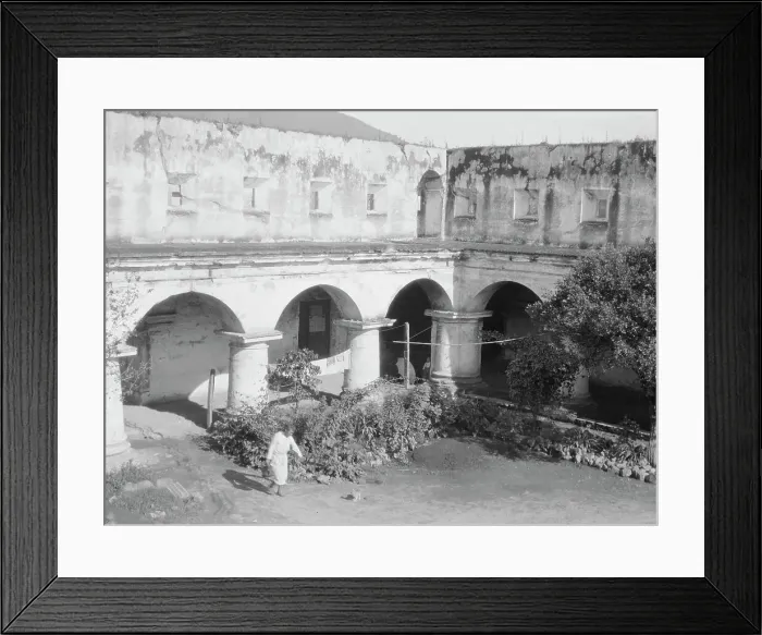 Framed Print : Travel views of Cuba and Guatemala, between 1899 and 1926. Creator: Arnold Genthe