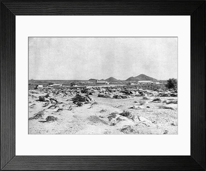 Framed Print : Warmbad; Afrique Australe, 1914. Creator: Unknown Framed Print : Warmbad; Afrique Australe, 1914. Creator: Unknown