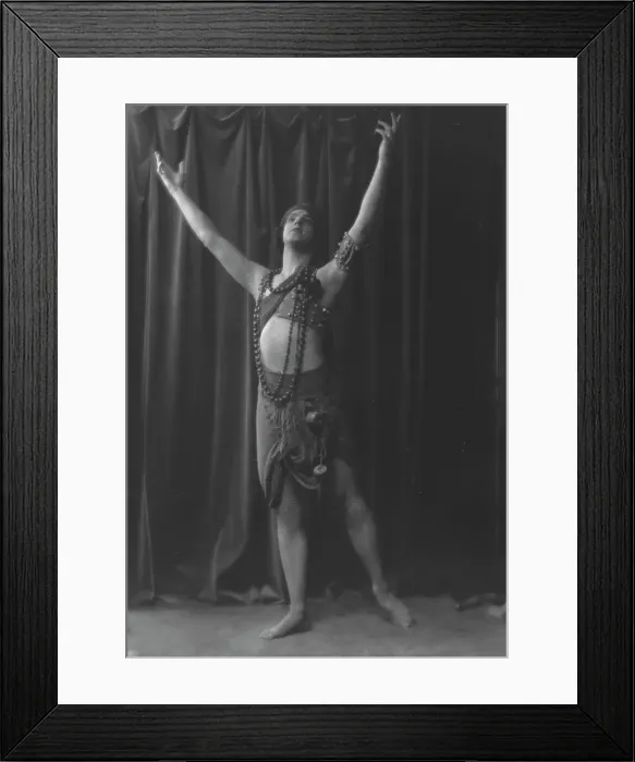 Framed Print : Shawn, Ted, Mr. 1916 Mar. 17. Creator: Arnold Genthe Framed Print : Shawn, Ted, Mr. 1916 Mar. 17. Creator: Arnold Genthe