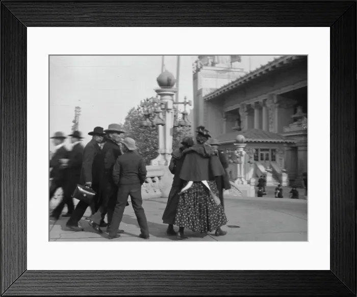 Framed Print : St Louis World's Fair, 1904? Creator: Arnold Genthe Framed Print : St Louis World's Fair, 1904? Creator: Arnold Genthe