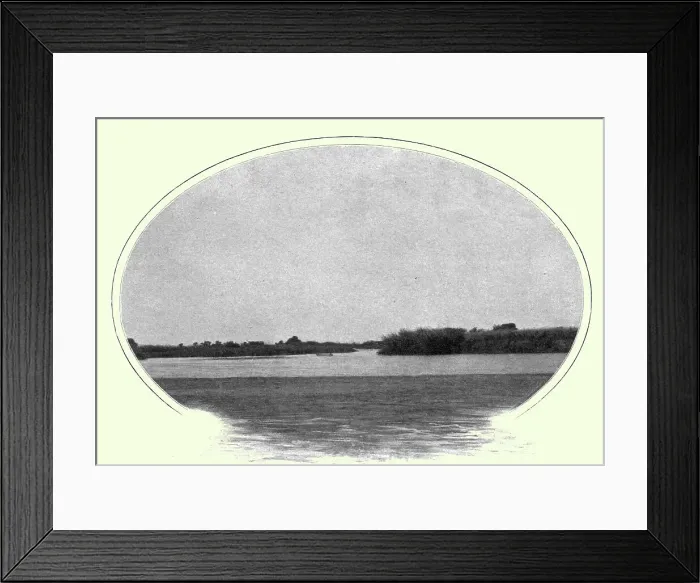 Framed Print : Embouchure de l'Urema; Afrique Australe, 1914. Creator: Unknown
