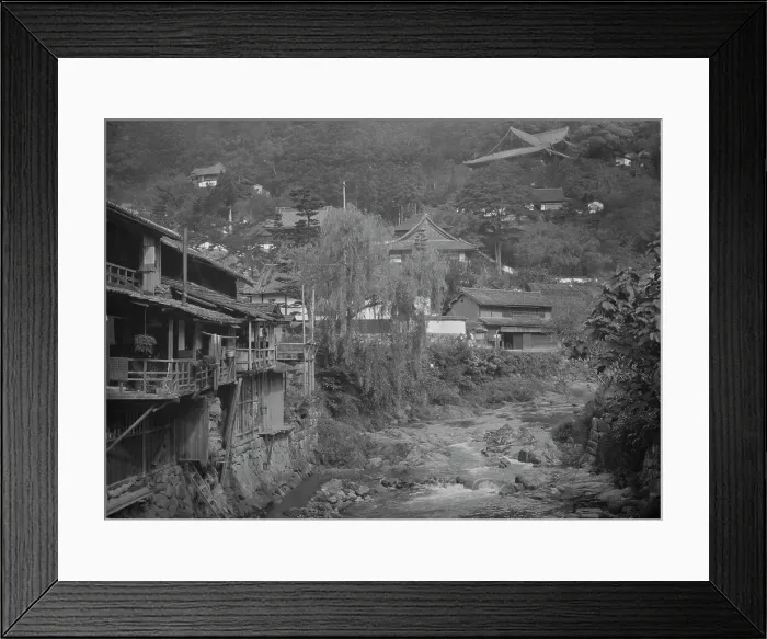 Framed Print : Travel views of Japan and Korea, 1908. Creator: Arnold Genthe Framed Print : Travel views of Japan and Korea, 1908. Creator: Arnold Genthe