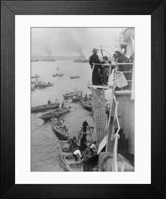 Framed Print : Travel views of Japan and Korea, 1908. Creator: Arnold Genthe Framed Print : Travel views of Japan and Korea, 1908. Creator: Arnold Genthe
