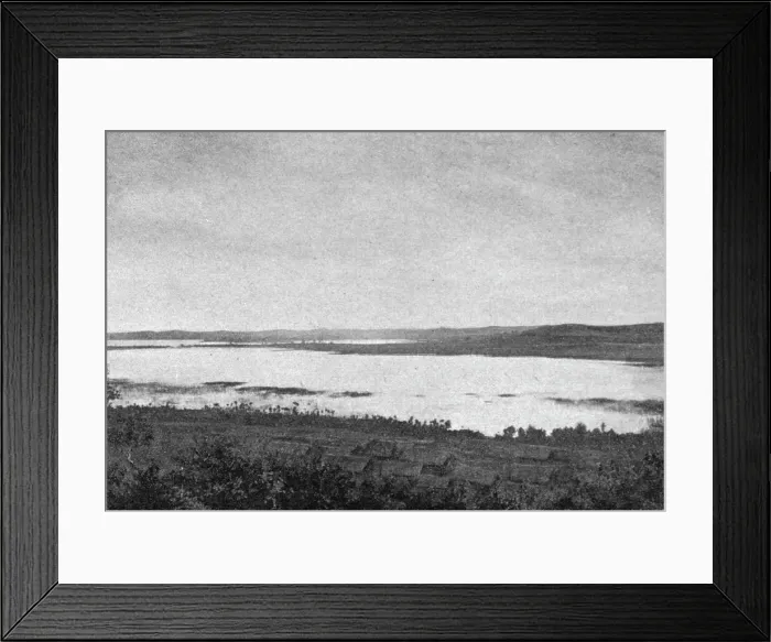 Framed Print : Une vue du canal des Pangalanes; Iles Africaines de la mer des Indes, 1914. Creator: Unknown Framed Print : Une vue du canal des Pangalanes; Iles Africaines de la mer des Indes, 1914. Creator: Unknown
