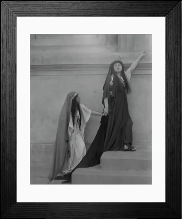Framed Print : Anglin, Margaret, Miss, in a play, between 1910 and 1925. Creator: Arnold Genthe Framed Print : Anglin, Margaret, Miss, in a play, between 1910 and 1925. Creator: Arnold Genthe