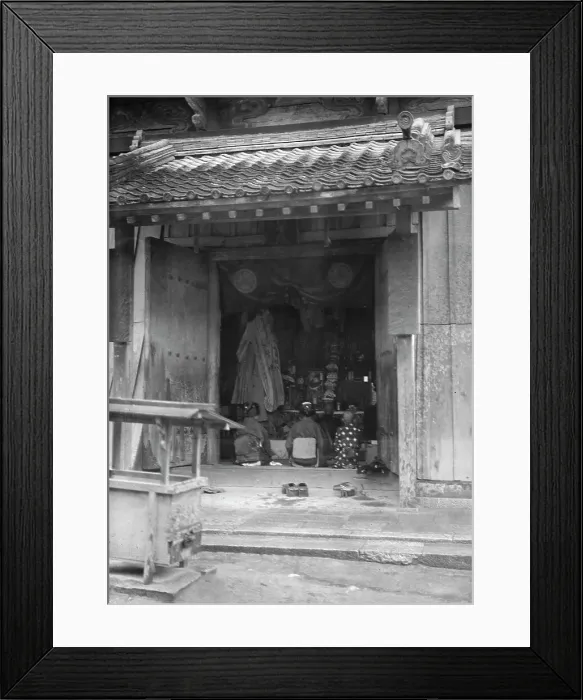 Framed Print : Travel views of Japan and Korea, 1908. Creator: Arnold Genthe Framed Print : Travel views of Japan and Korea, 1908. Creator: Arnold Genthe