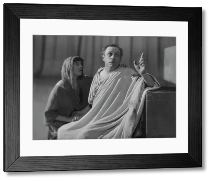 Framed Print : Scenes from Aedipus, a play by Augustin Duncan, between 1915 and 1921. Creator: Arnold Genthe Framed Print : Scenes from Aedipus, a play by Augustin Duncan, between 1915 and 1921. Creator: Arnold Genthe