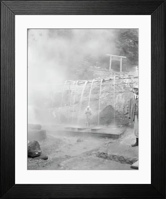 Framed Print : Travel views of Japan and Korea, 1908. Creator: Arnold Genthe Framed Print : Travel views of Japan and Korea, 1908. Creator: Arnold Genthe