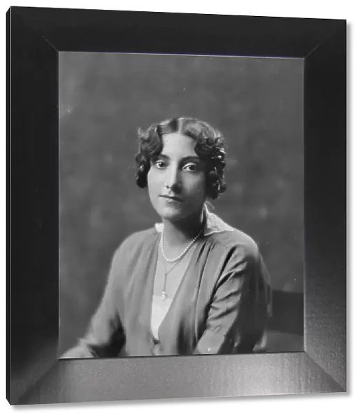 Liebert, M. Miss, portrait photograph, between 1916 and 1927. Creator: Arnold Genthe