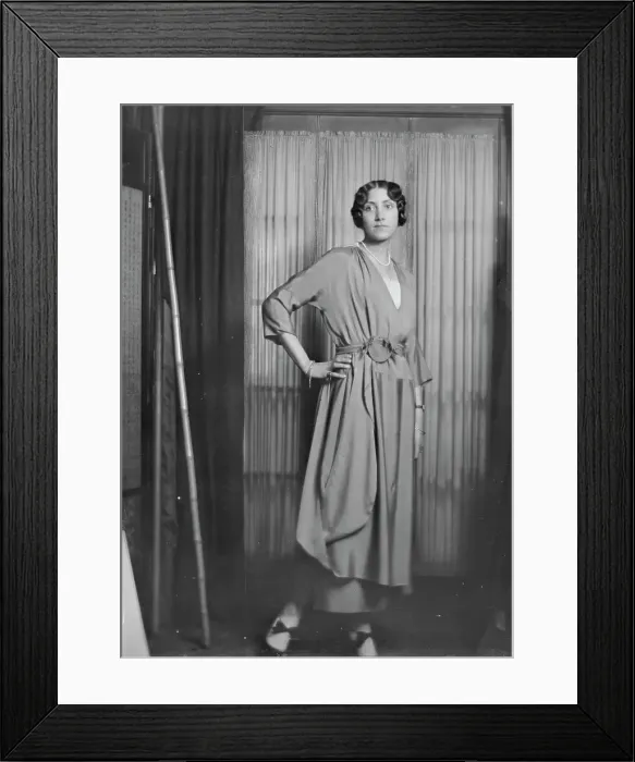 Framed Print : Liebert, M. Miss, portrait photograph, between 1916 and 1927. Creator: Arnold Genthe Framed Print : Liebert, M. Miss, portrait photograph, between 1916 and 1927. Creator: Arnold Genthe