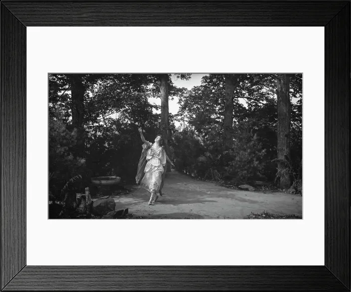 Framed Print : Scene from the play Sanctuary, A Bird Masque, by Percy MacKaye, in rehearsal for first... 1913 Sept Creator: Arnold Genthe Framed Print : Scene from the play Sanctuary, A Bird Masque, by Percy MacKaye, in rehearsal for first... 1913 Sept Creator: Arnold Genthe