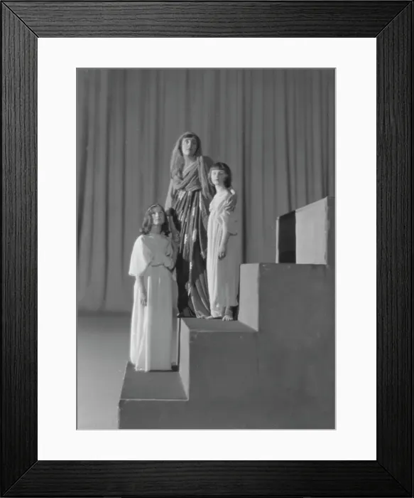Framed Print : Scenes from Aedipus, a play by Augustin Duncan, between 1915 and 1921. Creator: Arnold Genthe Framed Print : Scenes from Aedipus, a play by Augustin Duncan, between 1915 and 1921. Creator: Arnold Genthe