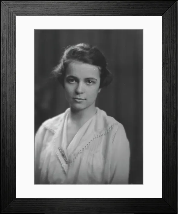 Framed Print : Lockwood, F. Miss, portrait photograph, 1916. Creator: Arnold Genthe Framed Print : Lockwood, F. Miss, portrait photograph, 1916. Creator: Arnold Genthe
