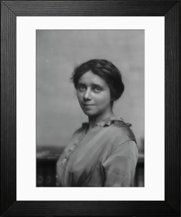 Framed Print : Loeb, Irene, Miss, portrait photograph, 1912 July 23. Creator: Arnold Genthe Framed Print : Loeb, Irene, Miss, portrait photograph, 1912 July 23. Creator: Arnold Genthe