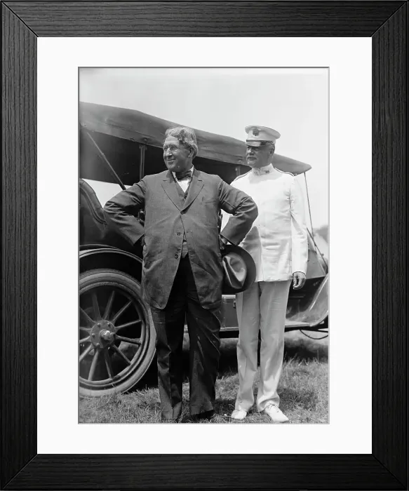 Framed Print : Gettysburg Reunion: G.A.R. & U.C.V. - Sec. Garrison And Col. Liggett, U.S.A. 1913. Creator: Harris & Ewing. Gettysburg Reunion: G.A.R. & U.C.V. - Sec. Garrison And Col. Liggett, U.S.A. 1913. Creator: Harris & Ewing Framed Print : Gettysburg Reunion: G.A.R. & U.C.V. - Sec. Garrison And Col. Liggett, U.S.A. 1913. Creator: Harris & Ewing. Gettysburg Reunion: G.A.R. & U.C.V. - Sec. Garrison And Col. Liggett, U.S.A. 1913. Creator: Harris & Ewing
