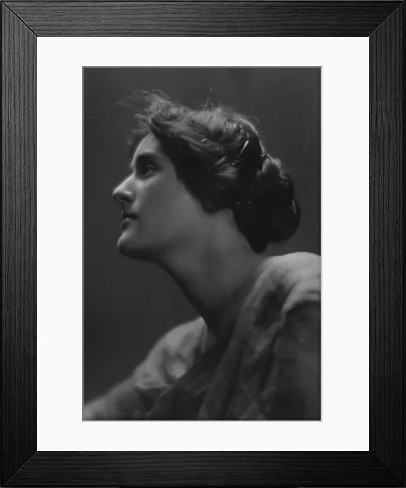 Framed Print : Loos, Helen, Miss, portrait photograph, 1914 Mar. 6. Creator: Arnold Genthe Framed Print : Loos, Helen, Miss, portrait photograph, 1914 Mar. 6. Creator: Arnold Genthe