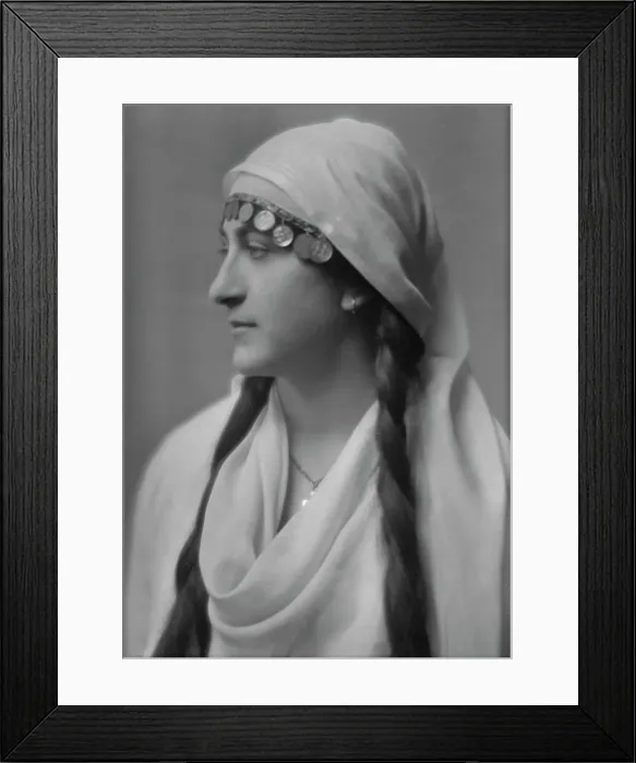 Framed Print : Members of the International Institute for Immigrant Girls, Y.W.C.A. in national costumes... 1915. Creator: Arnold Genthe Framed Print : Members of the International Institute for Immigrant Girls, Y.W.C.A. in national costumes... 1915. Creator: Arnold Genthe