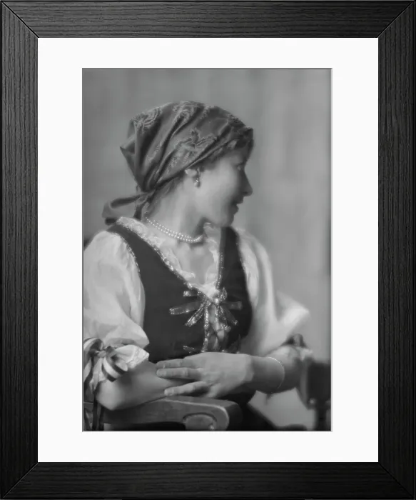 Framed Print : Members of the International Institute for Immigrant Girls, Y.W.C.A. in national costumes... 1915. Creator: Arnold Genthe Framed Print : Members of the International Institute for Immigrant Girls, Y.W.C.A. in national costumes... 1915. Creator: Arnold Genthe