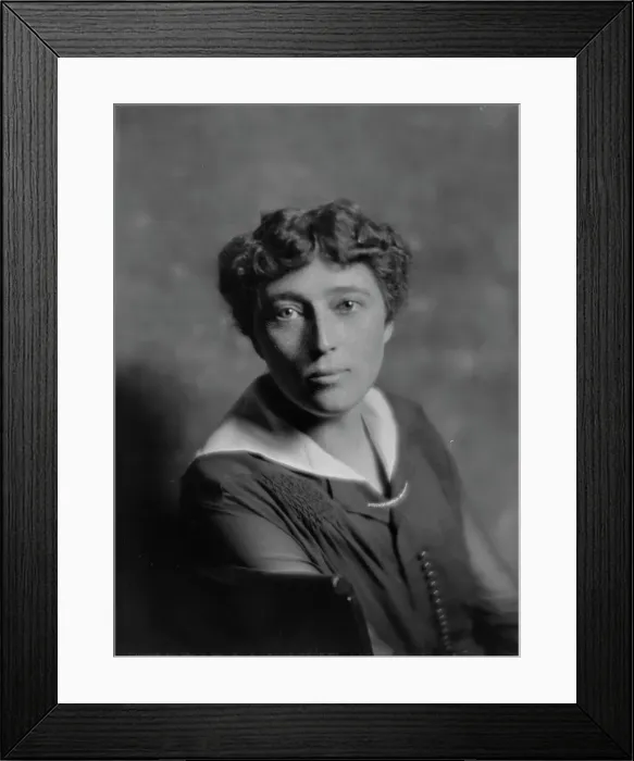 Framed Print : Lynch, Laura, Miss, portrait photograph, 1915 Dec. Creator: Arnold Genthe Framed Print : Lynch, Laura, Miss, portrait photograph, 1915 Dec. Creator: Arnold Genthe
