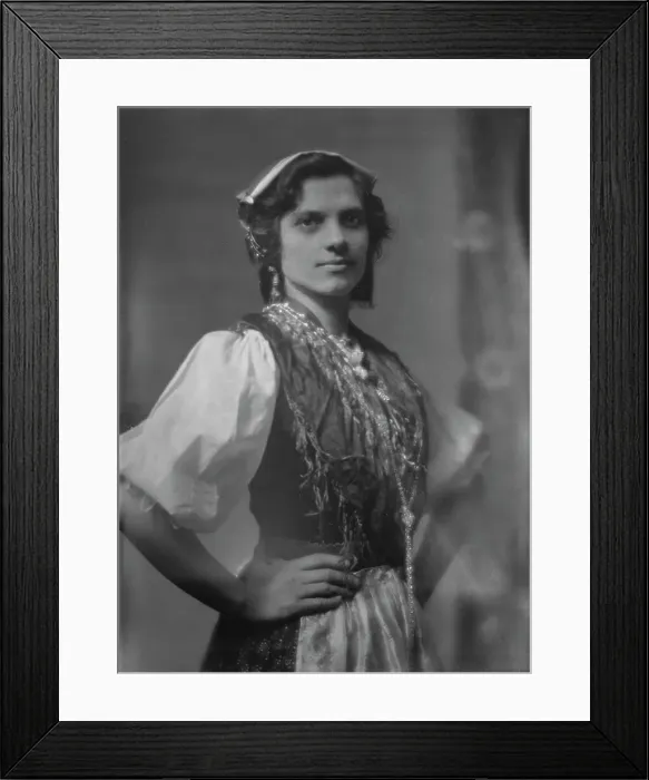Framed Print : Members of the International Institute for Immigrant Girls, Y.W.C.A. in national costumes... 1915. Creator: Arnold Genthe Framed Print : Members of the International Institute for Immigrant Girls, Y.W.C.A. in national costumes... 1915. Creator: Arnold Genthe