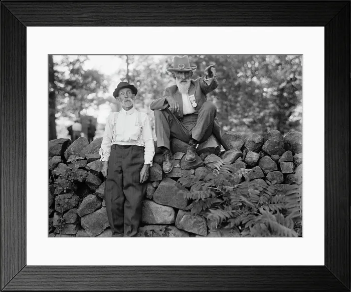 Framed Print : Gettysburg Reunion: G.A.R. & U.C.V. 1913. Creator: Harris & Ewing. Gettysburg Reunion: G.A.R. & U.C.V. 1913. Creator: Harris & Ewing Framed Print : Gettysburg Reunion: G.A.R. & U.C.V. 1913. Creator: Harris & Ewing. Gettysburg Reunion: G.A.R. & U.C.V. 1913. Creator: Harris & Ewing