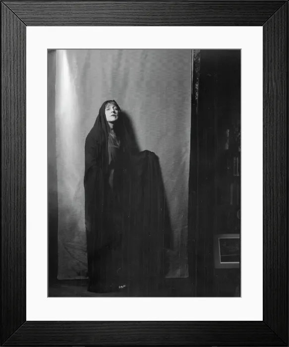 Framed Print : Margaret Anglin, in costume, between 1910 and 1925. Creator: Arnold Genthe Framed Print : Margaret Anglin, in costume, between 1910 and 1925. Creator: Arnold Genthe