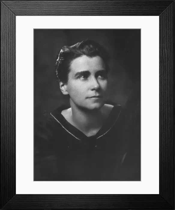 Framed Print : Miss Dorothy Arzner, portrait photograph, 1927. Creator: Arnold Genthe Framed Print : Miss Dorothy Arzner, portrait photograph, 1927. Creator: Arnold Genthe