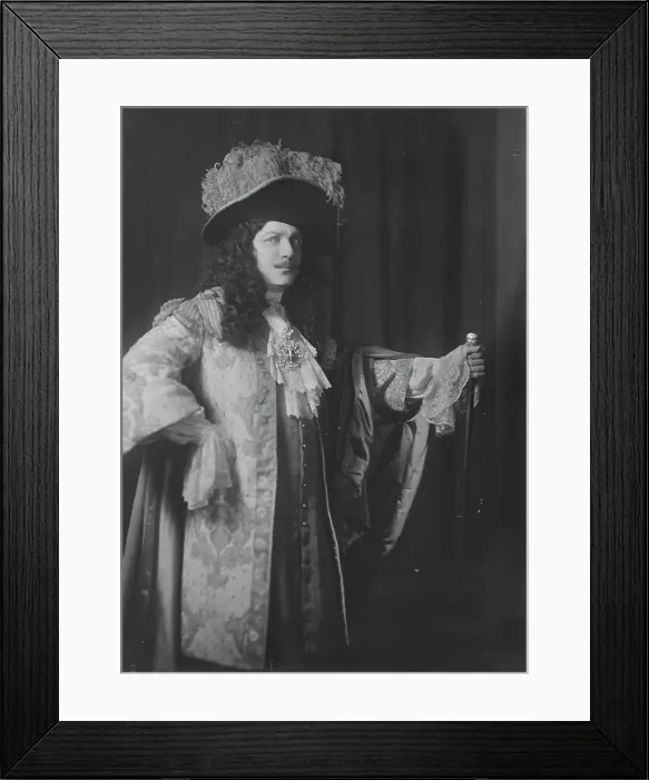 Framed Print : Mr. Holbrook Blinn, in costume, 1919 Mar. 6. Creator: Arnold Genthe Framed Print : Mr. Holbrook Blinn, in costume, 1919 Mar. 6. Creator: Arnold Genthe