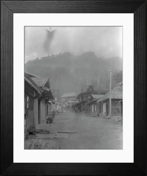 Framed Print : Travel views of Japan and Korea, 1908. Creator: Arnold Genthe Framed Print : Travel views of Japan and Korea, 1908. Creator: Arnold Genthe