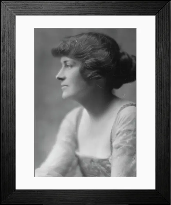 Framed Print : MacKenzie, Cameron, Mrs. portrait photograph, 1914 Sept. 14. Creator: Arnold Genthe Framed Print : MacKenzie, Cameron, Mrs. portrait photograph, 1914 Sept. 14. Creator: Arnold Genthe
