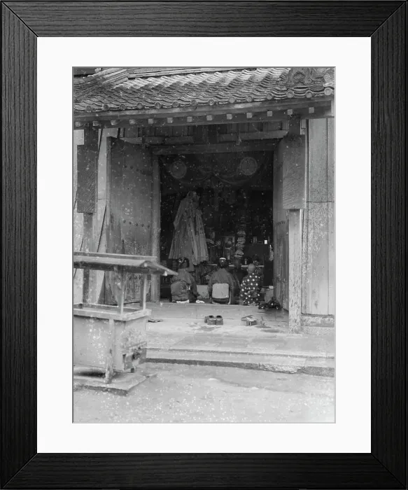 Framed Print : Travel views of Japan and Korea, 1908. Creator: Arnold Genthe Framed Print : Travel views of Japan and Korea, 1908. Creator: Arnold Genthe