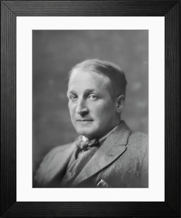 Framed Print : Mr. R. Flaherty, portrait photograph, 1918 June 10. Creator: Arnold Genthe Framed Print : Mr. R. Flaherty, portrait photograph, 1918 June 10. Creator: Arnold Genthe