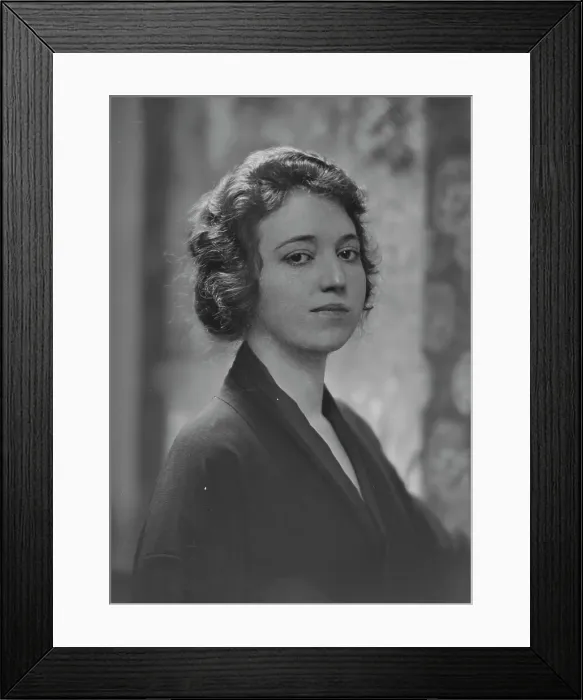 Framed Print : Madden, Frances, Miss, portrait photograph, not before 1916. Creator: Arnold Genthe Framed Print : Madden, Frances, Miss, portrait photograph, not before 1916. Creator: Arnold Genthe