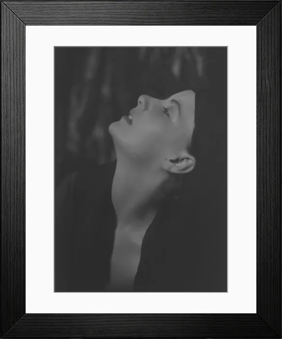 Framed Print : Miss Greta Garbo, portrait photograph, 1925 July 27. Creator: Arnold Genthe Framed Print : Miss Greta Garbo, portrait photograph, 1925 July 27. Creator: Arnold Genthe